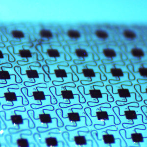 Sensors on polyimide